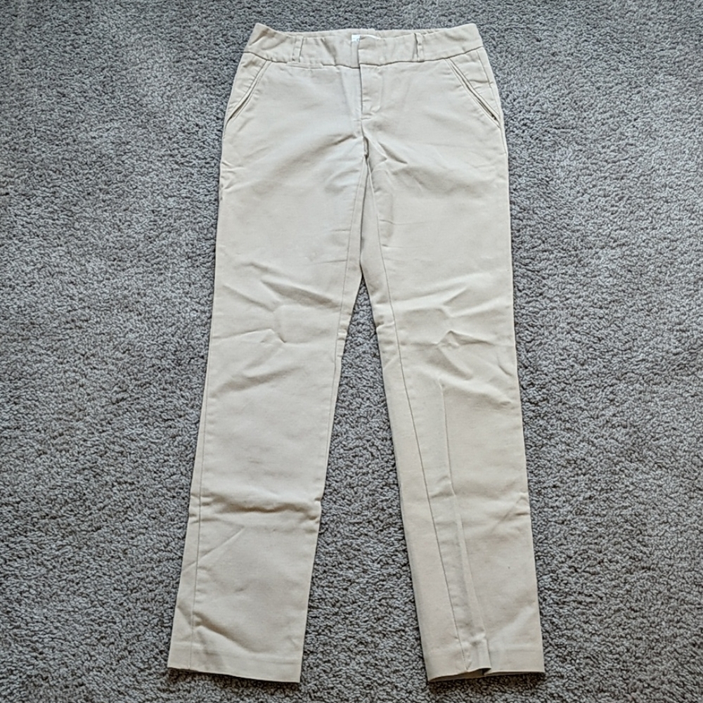 CK beige straight pants/trousers
